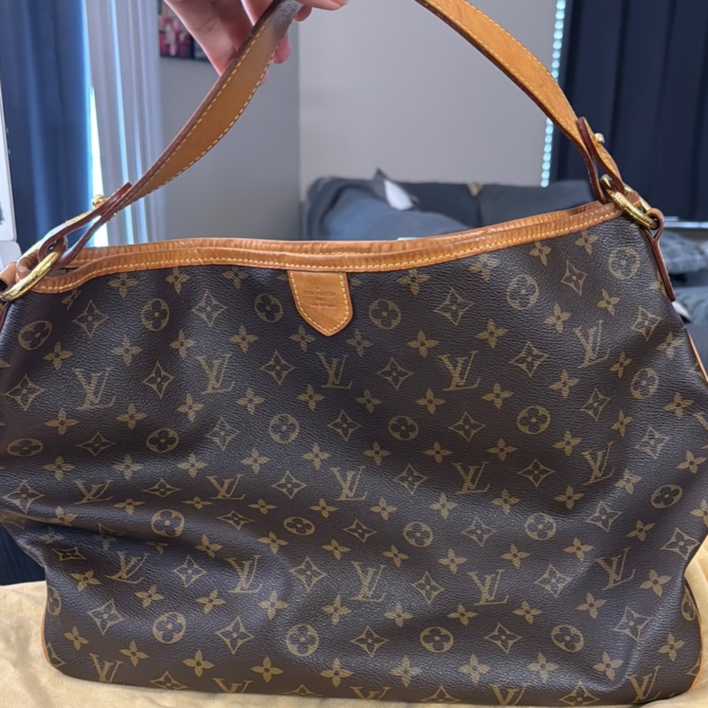Louis Vuitton Brown Monogram “Delightful” Shoulder Bag
